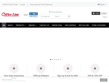Tablet Screenshot of officelinc.com